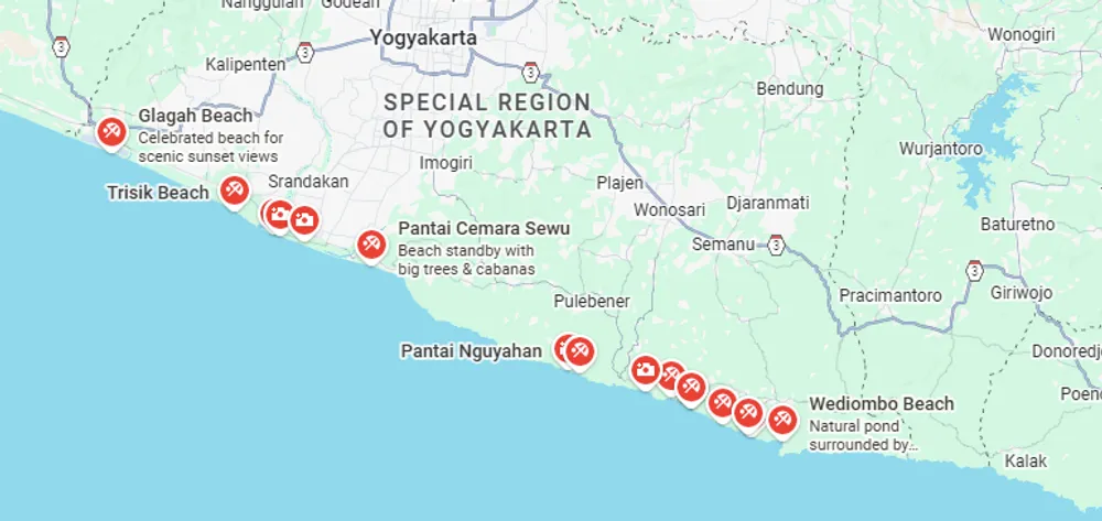 Pantai Nglambor Gunungkidul: Snorkeling Aman di Laut Selatan
